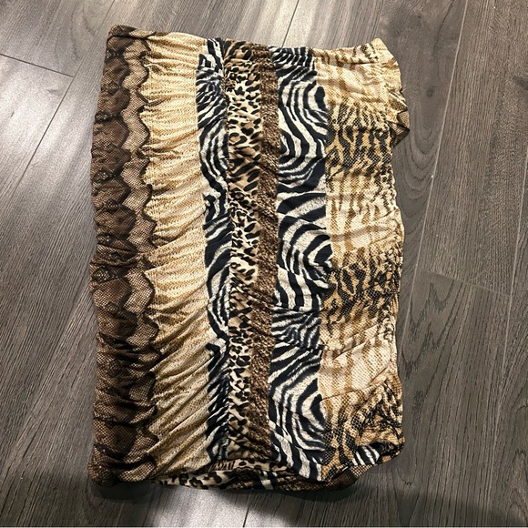 Marciano Animal Print Dress - Picture 4 of 7